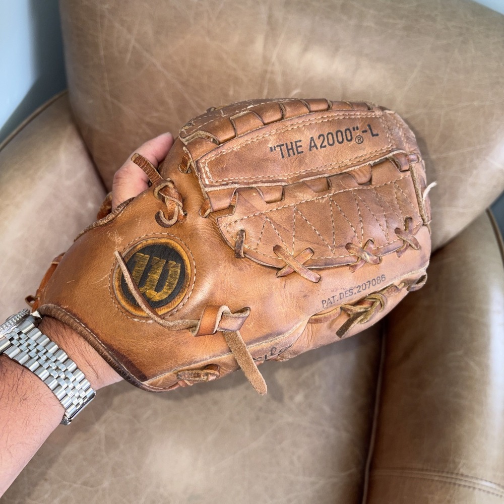 Wilson The A2000 L Made In Japan Baseball Mitt Dual Hinge